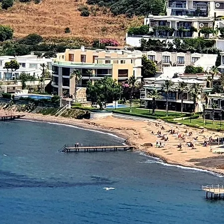别墅 Duplex With Spectacular Sea View In Yalikavak 博德鲁姆